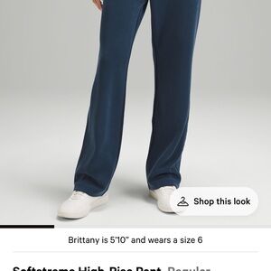 Lululemon Athletica Navy Track Pants